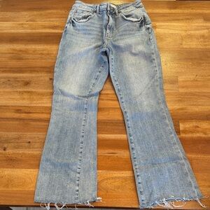 Classic Light Blue Flare Jeans